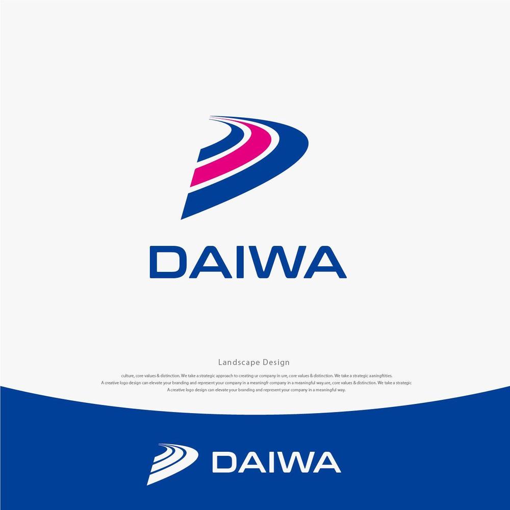 Landscapeさんの事例 実績 提案 建設会社 Daiwa の D をデザインしたロゴ Landscapeと クラウドソーシング ランサーズ