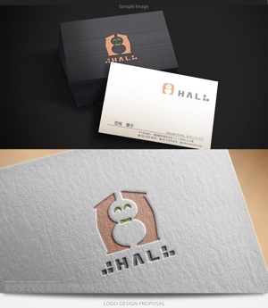 WDO (WD-Office)さんの新規グループホーム運営会社『株式会社HAL』のロゴマークを考えてください！への提案
