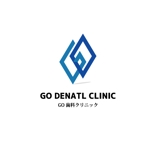 コトブキヤ (kyo-mei)さんの新規開業歯科医院「GO歯科クリニック」のロゴデザイン依頼。歯を連想させる必要無し、COOLに！への提案