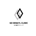 コトブキヤ (kyo-mei)さんの新規開業歯科医院「GO歯科クリニック」のロゴデザイン依頼。歯を連想させる必要無し、COOLに！への提案