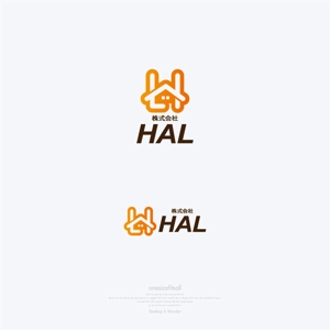 onesize fit’s all (onesizefitsall)さんの新規グループホーム運営会社『株式会社HAL』のロゴマークを考えてください！への提案
