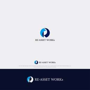 Karma Design Works (Karma_228)さんの不動産資産運営会社「RE•ASSET WORKs」のロゴへの提案