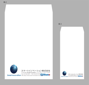 jpcclee (jpcclee)さんの封筒のデザイン２種(角2、長3)への提案