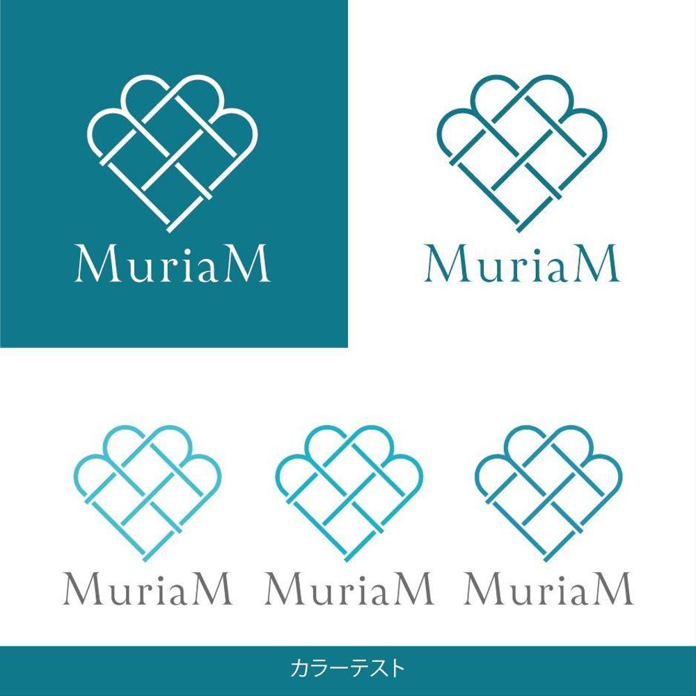 総合ビューティーサロン「MuriaM （ミュリアム）」のロゴ