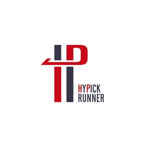 himagine57さんのピッキング作業用高所作業者『Hypick Runner（ハイピックランナー）』のロゴデザイン作成への提案