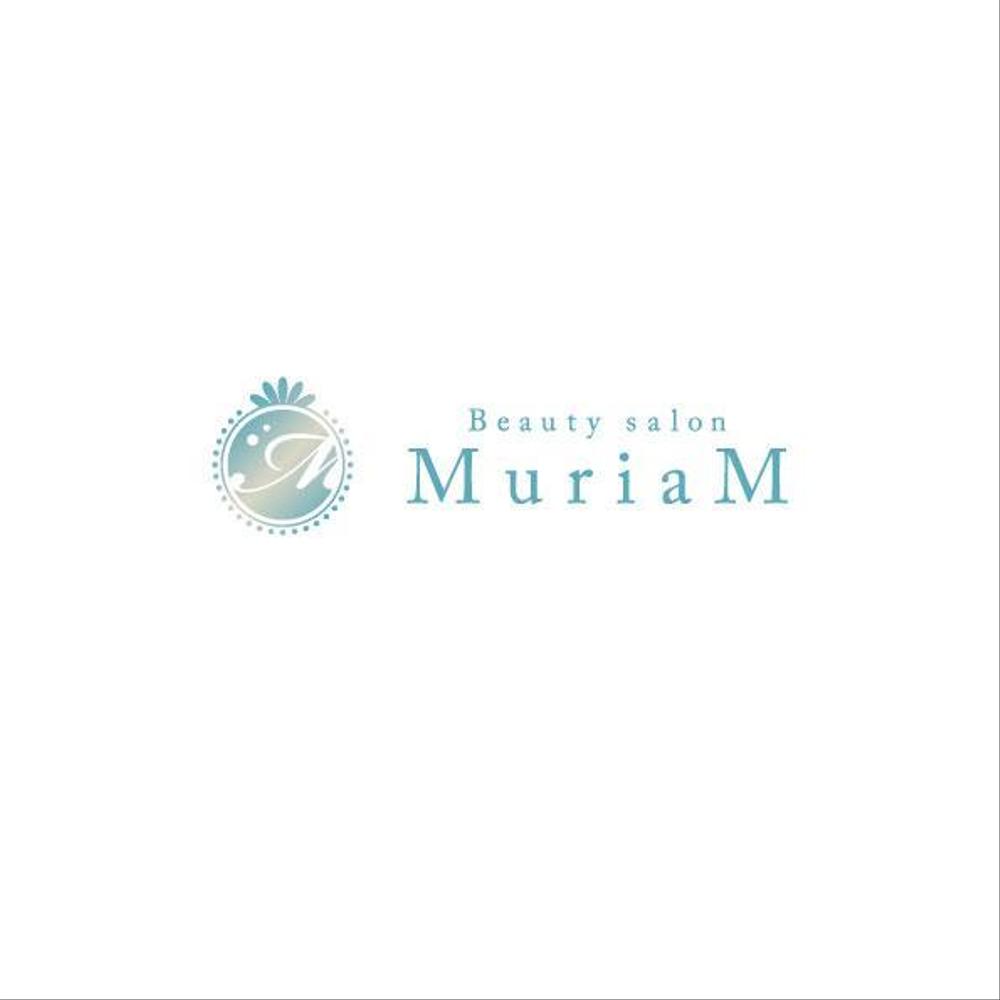 総合ビューティーサロン「MuriaM （ミュリアム）」のロゴ