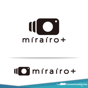 Innocent public tree (nekosu)さんの出張撮影サービスの「mirairo+」のロゴ作成をお願いします。への提案