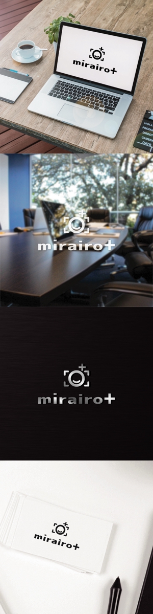 コトブキヤ (kyo-mei)さんの出張撮影サービスの「mirairo+」のロゴ作成をお願いします。への提案