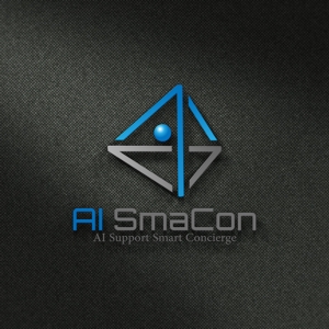 poppper (torifup)さんの起業・創業支援サービス「AI Support Smart Concierge」（略：AI SmaCon)のロゴ作成への提案