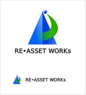 Suisui (Suisui)さんの不動産資産運営会社「RE•ASSET WORKs」のロゴへの提案