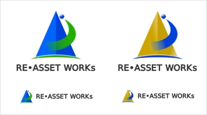 Suisui (Suisui)さんの不動産資産運営会社「RE•ASSET WORKs」のロゴへの提案