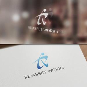 late_design ()さんの不動産資産運営会社「RE•ASSET WORKs」のロゴへの提案