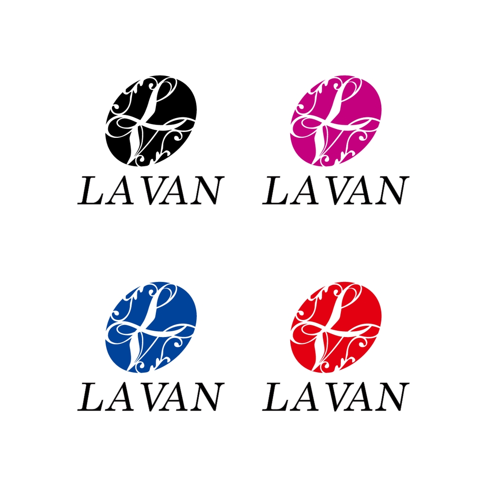 新宿歌舞伎町キャバラ「LA VAN」のロゴマークとロゴタイプ