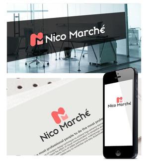 hope2017 (hope2017)さんのビッグスターネットショップの新店舗！『Nico Marche(ニコマルシェ)』のロゴへの提案