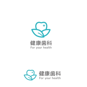 marutsuki (marutsuki)さんの歯科医院のロゴ　「健康歯科」　健康をテーマにしていますへの提案