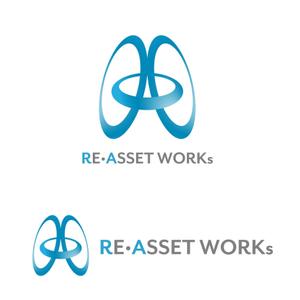 pou (kirasan)さんの不動産資産運営会社「RE•ASSET WORKs」のロゴへの提案