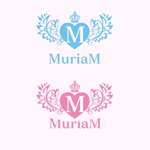 jp tomo (jp_tomo)さんの総合ビューティーサロン「MuriaM （ミュリアム）」のロゴへの提案