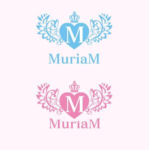 jp tomo (jp_tomo)さんの総合ビューティーサロン「MuriaM （ミュリアム）」のロゴへの提案