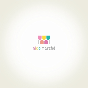  nobuworks (nobuworks)さんのビッグスターネットショップの新店舗！『Nico Marche(ニコマルシェ)』のロゴへの提案