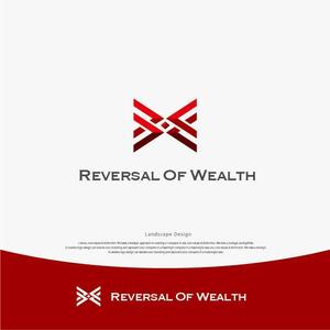 landscape (landscape)さんのReversal Of Wealth(富の逆転）のロゴへの提案