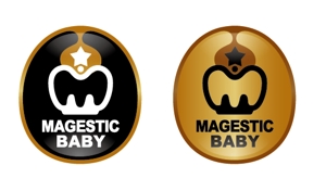 maritwin (maritwin)さんの「MAGESTIC BABY」のロゴ作成への提案