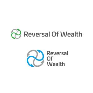 satorihiraitaさんのReversal Of Wealth(富の逆転）のロゴへの提案