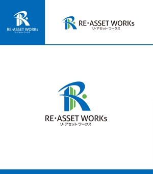 forever (Doing1248)さんの不動産資産運営会社「RE•ASSET WORKs」のロゴへの提案