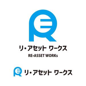 かものはしチー坊 (kamono84)さんの不動産資産運営会社「RE•ASSET WORKs」のロゴへの提案