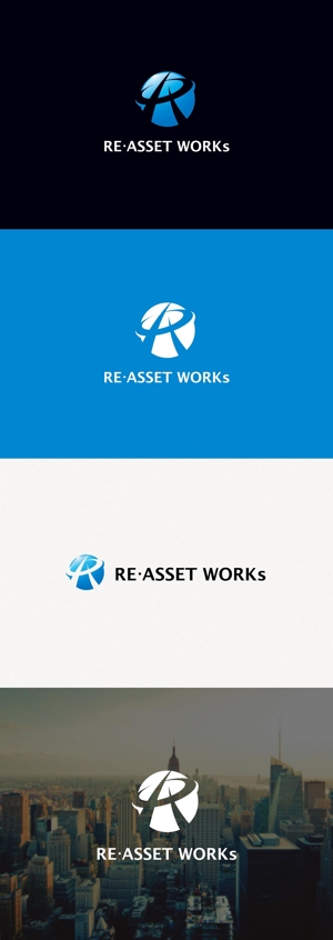 tanaka10 (tanaka10)さんの不動産資産運営会社「RE•ASSET WORKs」のロゴへの提案