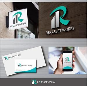 ispd (ispd51)さんの不動産資産運営会社「RE•ASSET WORKs」のロゴへの提案