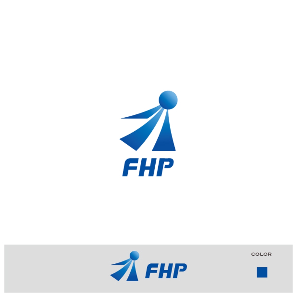 Webコンサルティング会社「FHP」のロゴ製作