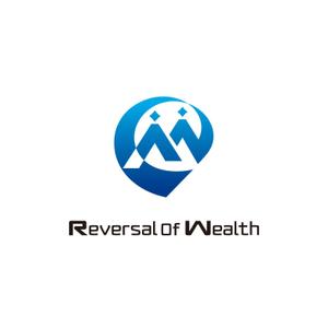 odo design (pekoodo)さんのReversal Of Wealth(富の逆転）のロゴへの提案