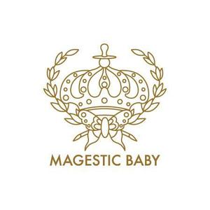 mmm (miko3583)さんの「MAGESTIC BABY」のロゴ作成への提案