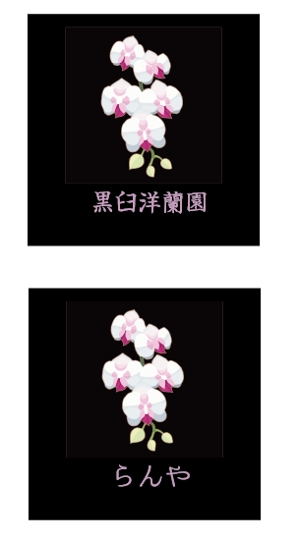 creative1 (AkihikoMiyamoto)さんの胡蝶蘭の生産販売をする会社のロゴ制作依頼への提案