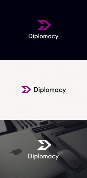 tanaka10 (tanaka10)さんの新会社「Diplomacy」のロゴへの提案