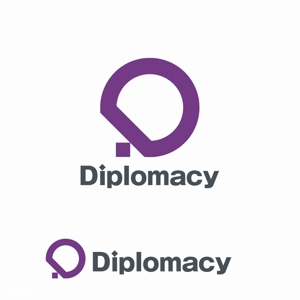 agnes (agnes)さんの新会社「Diplomacy」のロゴへの提案