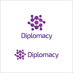 queuecat (queuecat)さんの新会社「Diplomacy」のロゴへの提案