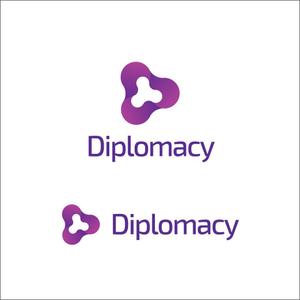 queuecat (queuecat)さんの新会社「Diplomacy」のロゴへの提案