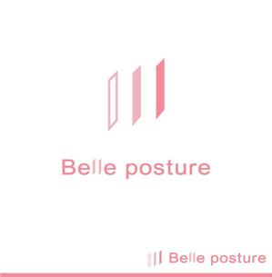 mizuho_ (mizuho_)さんの姿勢・ストレッチ専門店『Belle posture』のロゴへの提案