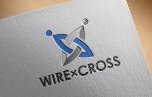 HABAKIdesign (hirokiabe58)さんのベンチャービジネス創出コミュニティ会社　WIRE×CROSS（ワイヤークロス）のロゴへの提案