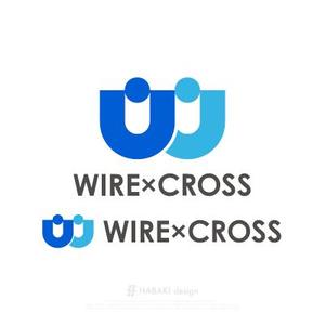 HABAKIdesign (hirokiabe58)さんのベンチャービジネス創出コミュニティ会社　WIRE×CROSS（ワイヤークロス）のロゴへの提案