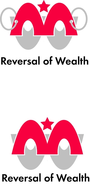 SUN DESIGN (keishi0016)さんのReversal Of Wealth(富の逆転）のロゴへの提案