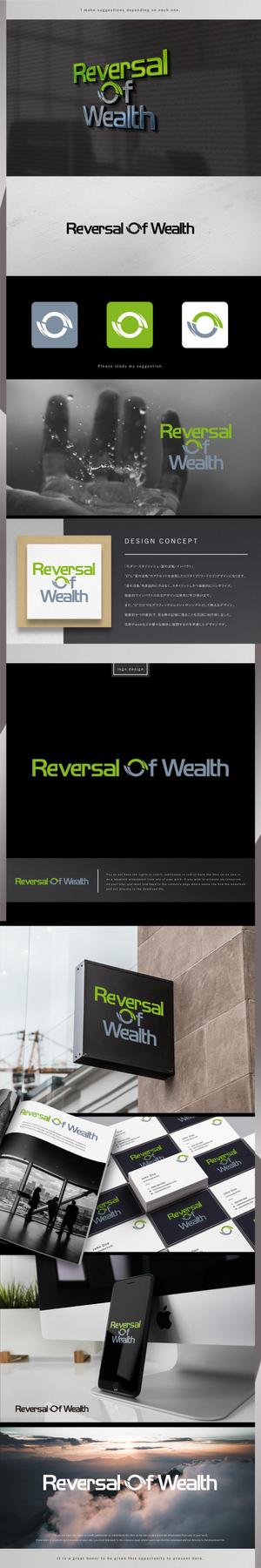 machi (machi_2014)さんのReversal Of Wealth(富の逆転）のロゴへの提案