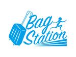 タケダ コマキ (thee-apple-gun-march)さんの一時荷物預かり所「Bag Station」のロゴへの提案