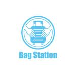 タケダ コマキ (thee-apple-gun-march)さんの一時荷物預かり所「Bag Station」のロゴへの提案