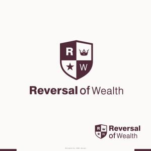 TAMU design (y203t043)さんのReversal Of Wealth(富の逆転）のロゴへの提案