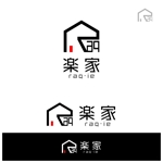 y’s-design (ys-design_2017)さんの住宅新商品ネーミング「楽家～raq・ie」のロゴへの提案