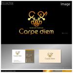 Bash_Design (Bash_Design)さんの手芸通販サイトCarpe diemのロゴマーク製作依頼への提案