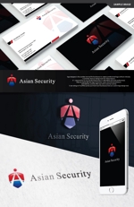 take5-design (take5-design)さんの日本・ベトナムの警備会社　「Asianセキュリティ」のロゴへの提案