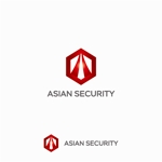 DeeDeeGraphics (DeeDeeGraphics)さんの日本・ベトナムの警備会社　「Asianセキュリティ」のロゴへの提案